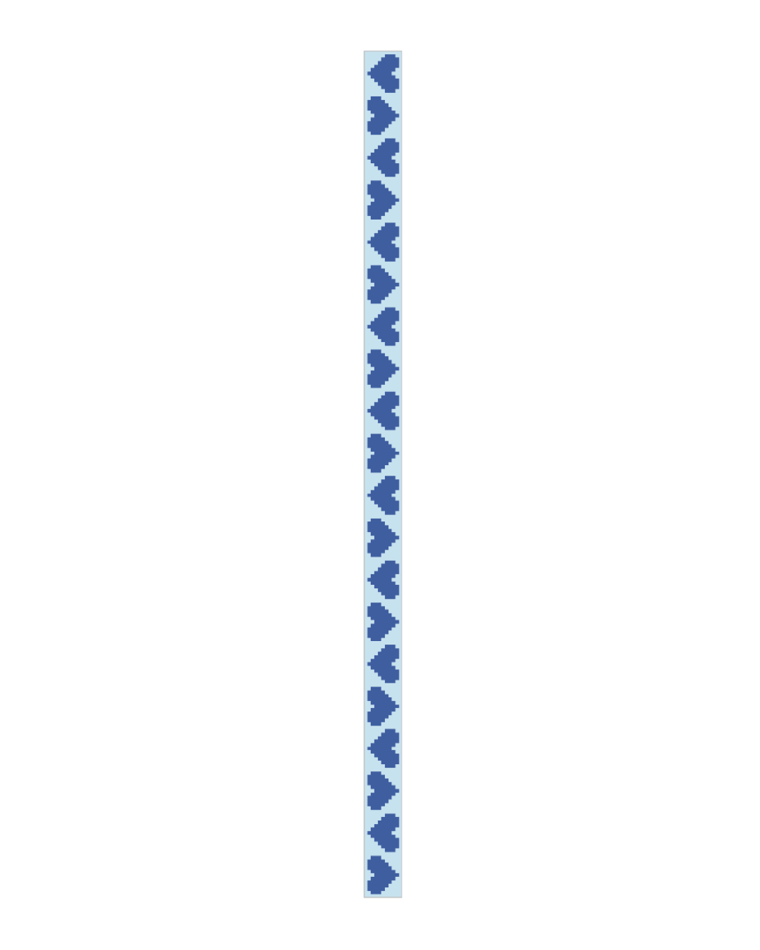 Blue Heart Wrap Bracelet Wholesale