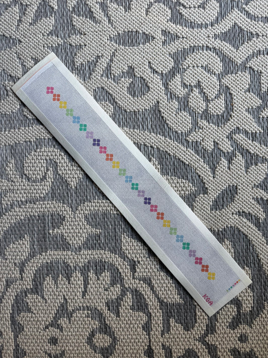Rainbow Flower Wrap Bracelet