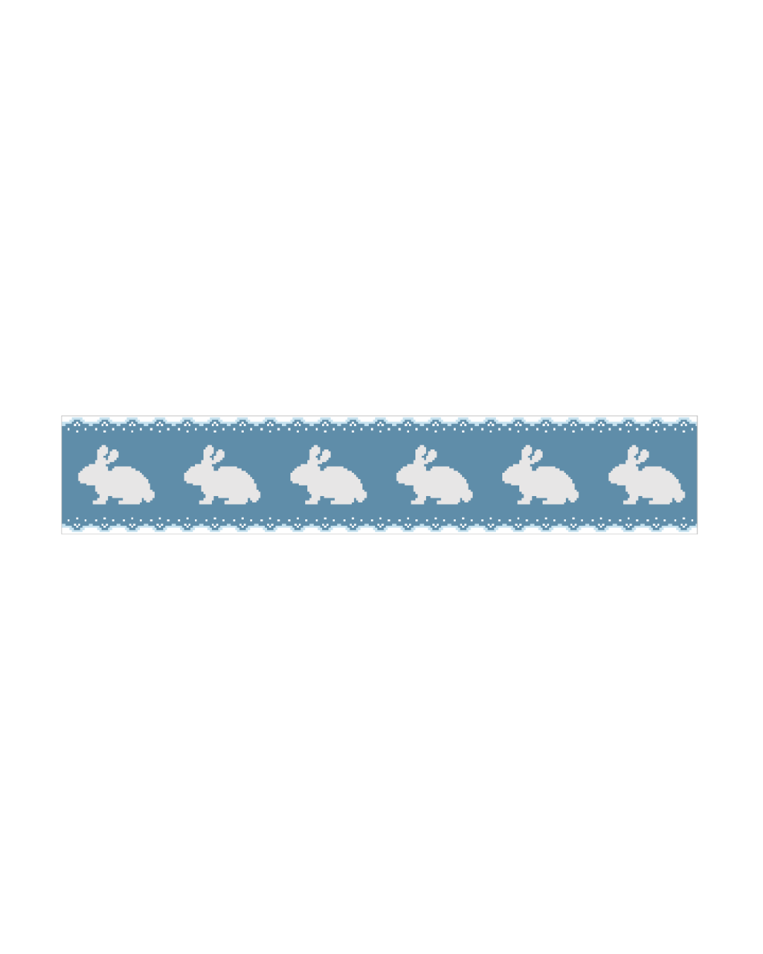 Blue Lace Bunny Basket Sash Wholesale