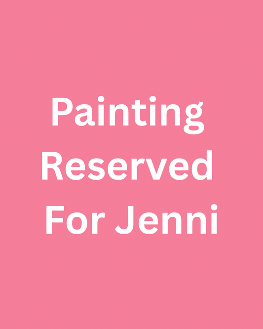 Hydrangea Painting Reserved for Jenni