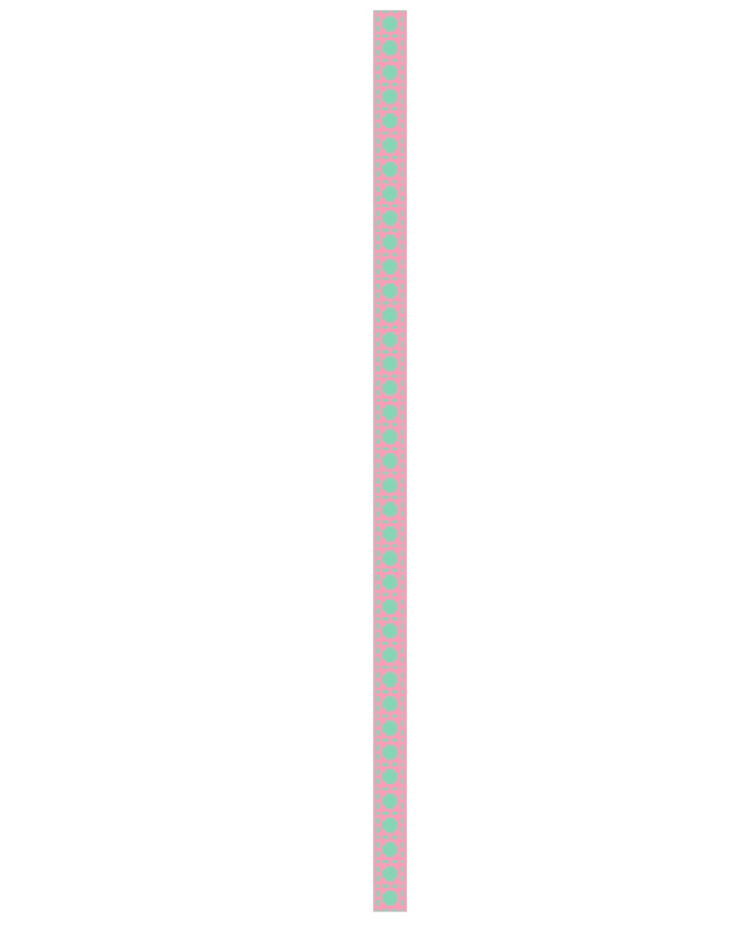 Pink and Green Caning Wrap Bracelet Wholesale