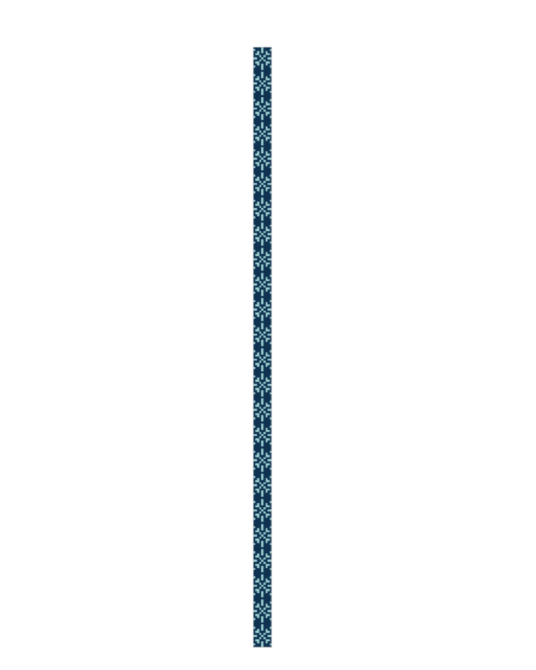 Navy Snowflake Wrap Bracelet Wholesale